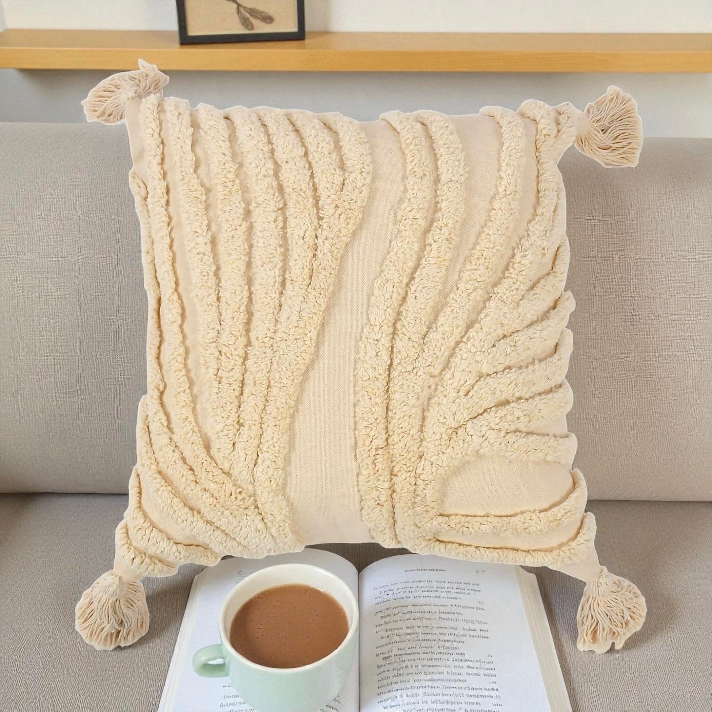 Handmade Cotton Cushion Cover Decorative Cushion Pillow Cover Cushion Case Pack Of 2