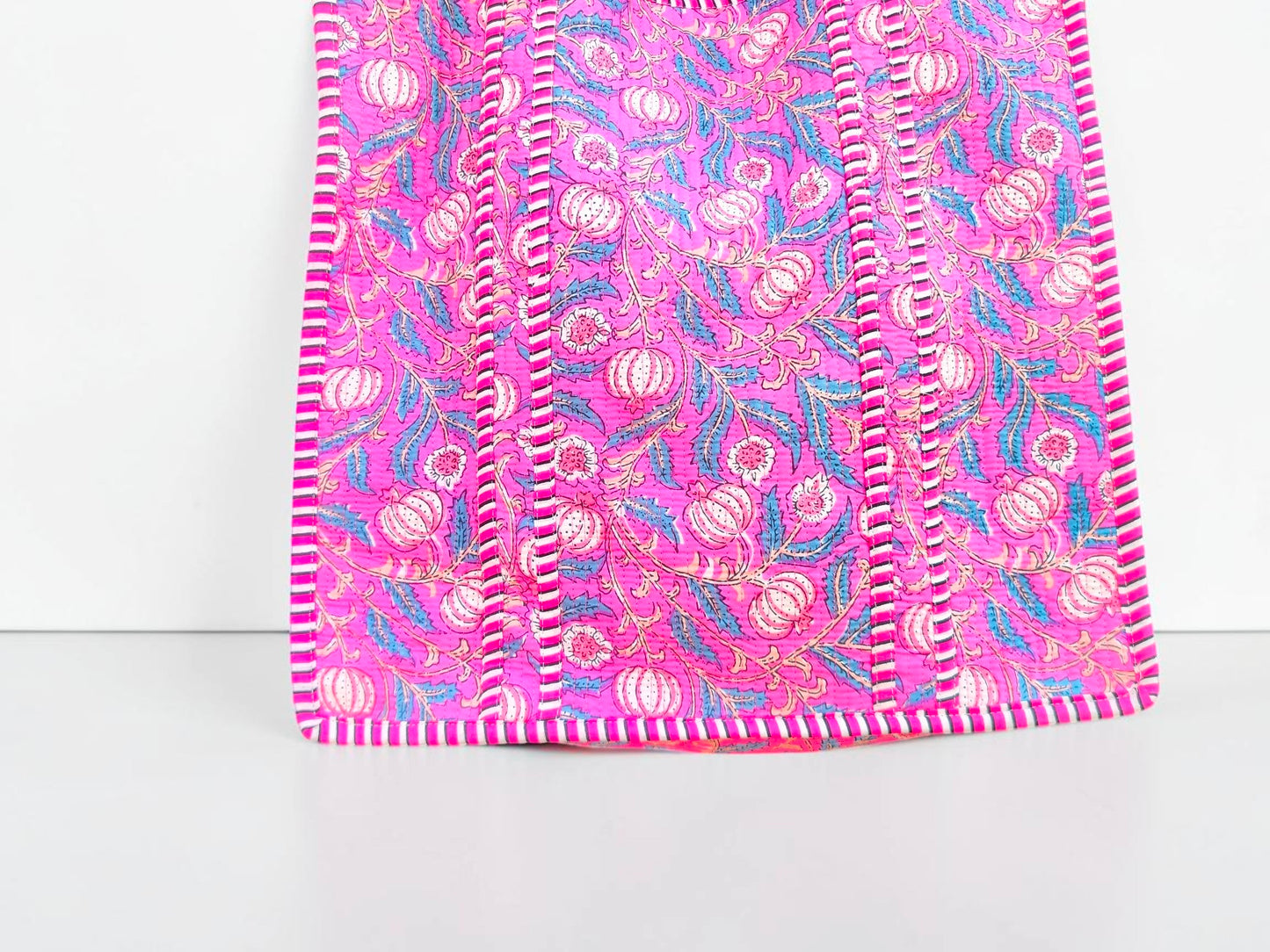 Handmade Cotton Quilted Bag – Boho Tote for Everyday Use