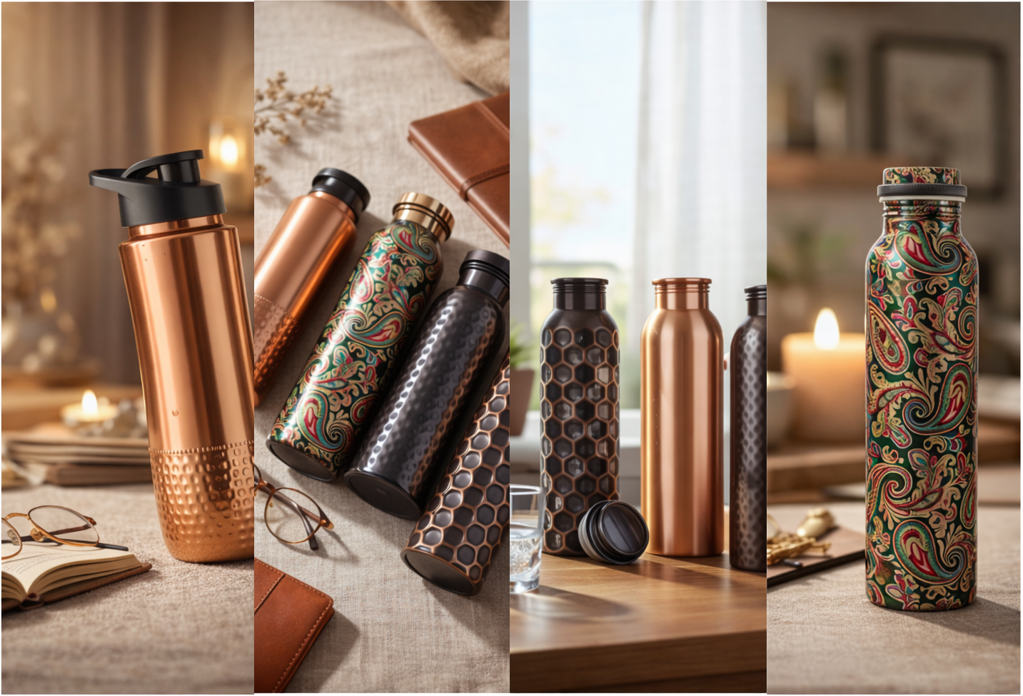 Copper Water Bottle