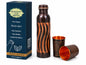 Pure Copper Water Bottle With 2 Glass Tumbler Set | Leakproof Ayurvedic Drinking Bottle | BPA Free | Ideal for Home, Office & Travel