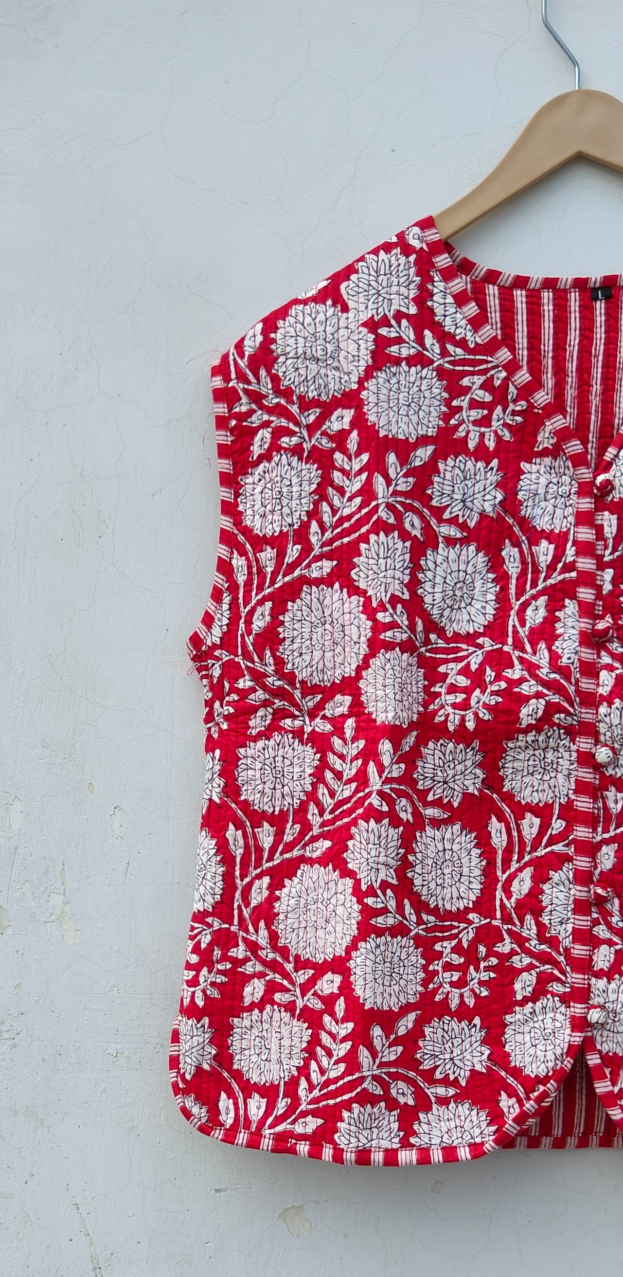 Handmade Cotton Jacket Bohemian Quilted Coat