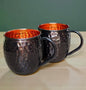 Copper Drinking Mug | Ayurvedic Water Cup | Handmade Copper Wellness Tumbler Pack Of 2 Pc
