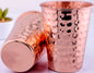 100% Pure Copper Glass for Drinking Water | Handcrafted Copper Tumbler Pack Of 2 Pc