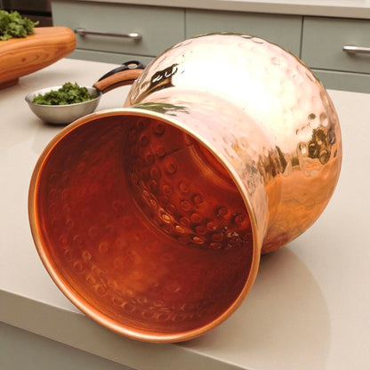 Traditional Copper Drinking Glass | Ayurvedic Wellness Drinkware