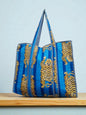 Quilted Shopper Tote – Reusable Handmade Cotton Bag
