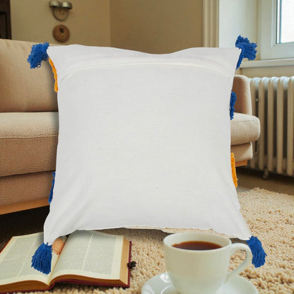 Embroidered Cotton Cushion Cover Handmade Pillow Cover Pack Of 2