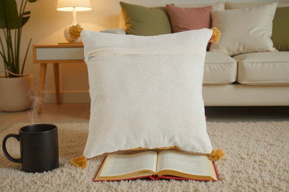 Traditional Indian Cotton Cushion Cover Ethnic Decor Pack Of 2