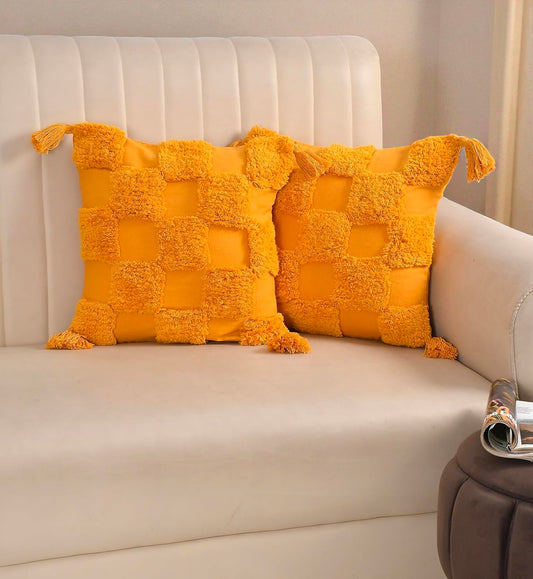 Indian Handmade Cotton Cushion Cover Decorative Cushion Pillow Cover Cushion Case Pack Of 2