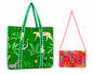 Handmade Quilted Cotton Tote Bag With Matching Embroidery Clutch, Floral Shoulder Bag, Everyday Market Tote