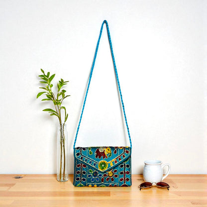 Clutch Bags Sling Bags Cross Body Bags for Women 30X20 Cm Indian Handmade