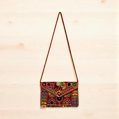 Handmade Clutch Bags Sling Bags Cross Body Bags for Women 30X20 Cm