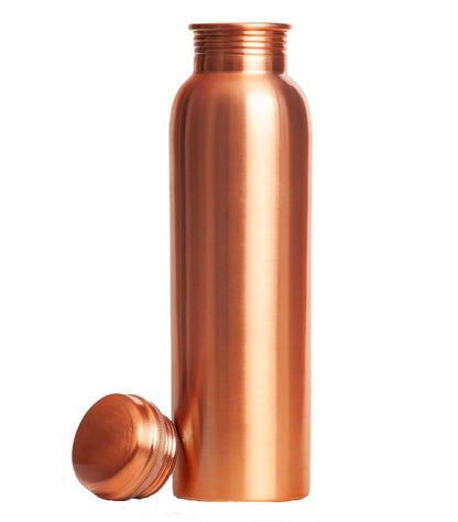 Copper Bottle (1000ml): 100% Pure BPA-Free Water Bottle | Copper-Infused Water | Leak Proof | Office Use | Boosts Immunity | Supports Digestive & Liver Health | Ayurveda Inspired