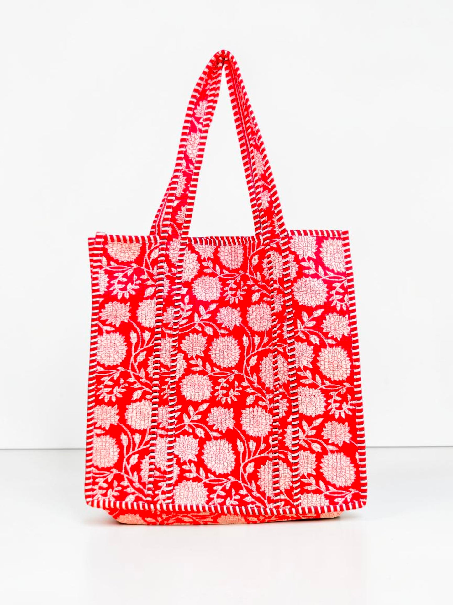 Indian Handmade Cotton Quilted Bag – Boho Tote for Everyday Use