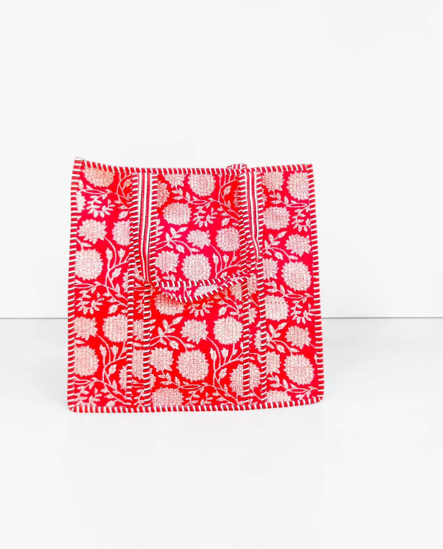 Indian Handmade Cotton Quilted Bag – Boho Tote for Everyday Use