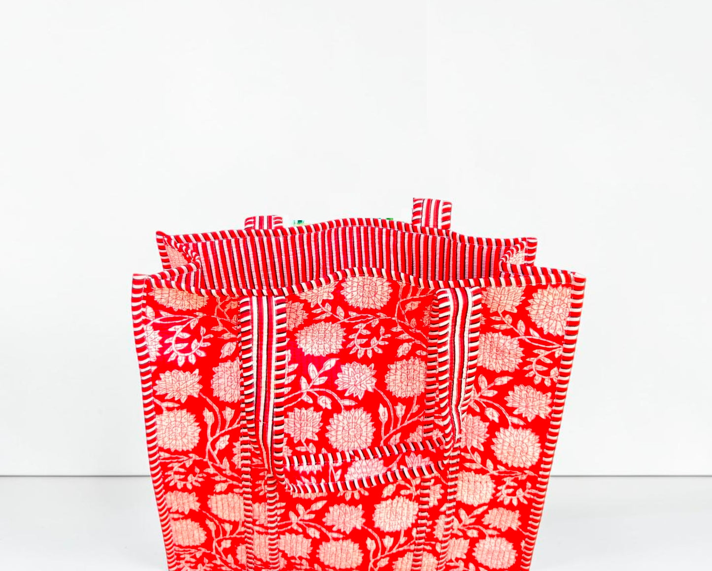 Indian Handmade Cotton Quilted Bag – Boho Tote for Everyday Use