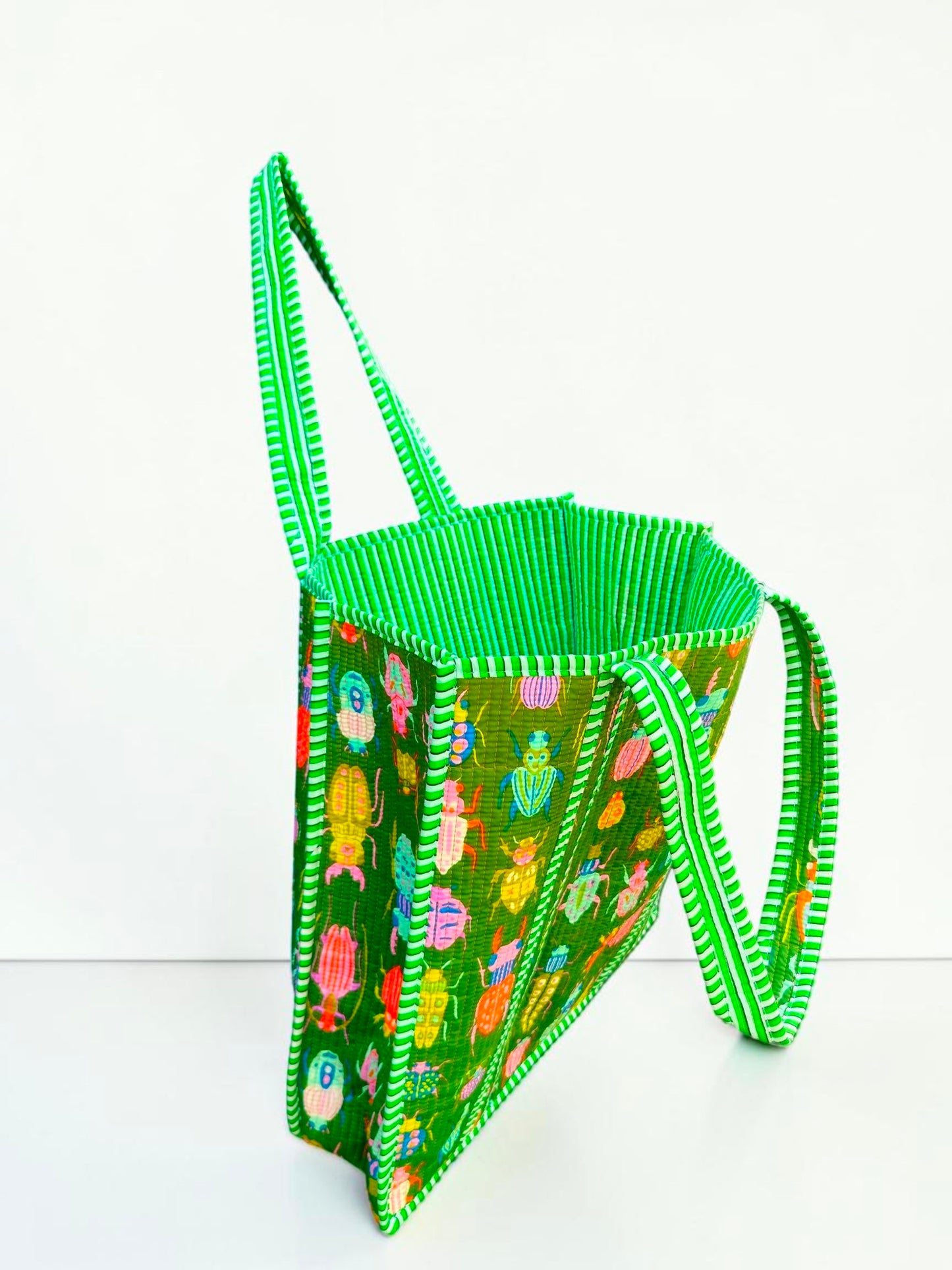 Artistic Quilted Bag – Handmade Ethnic Pattern Tote