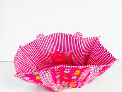 Indian Quilted Handbag – Simple, Stylish Cotton Carryall