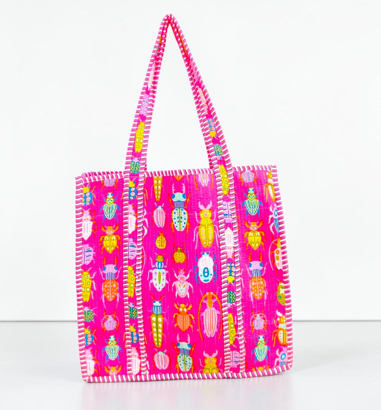 Indian Quilted Handbag – Simple, Stylish Cotton Carryall