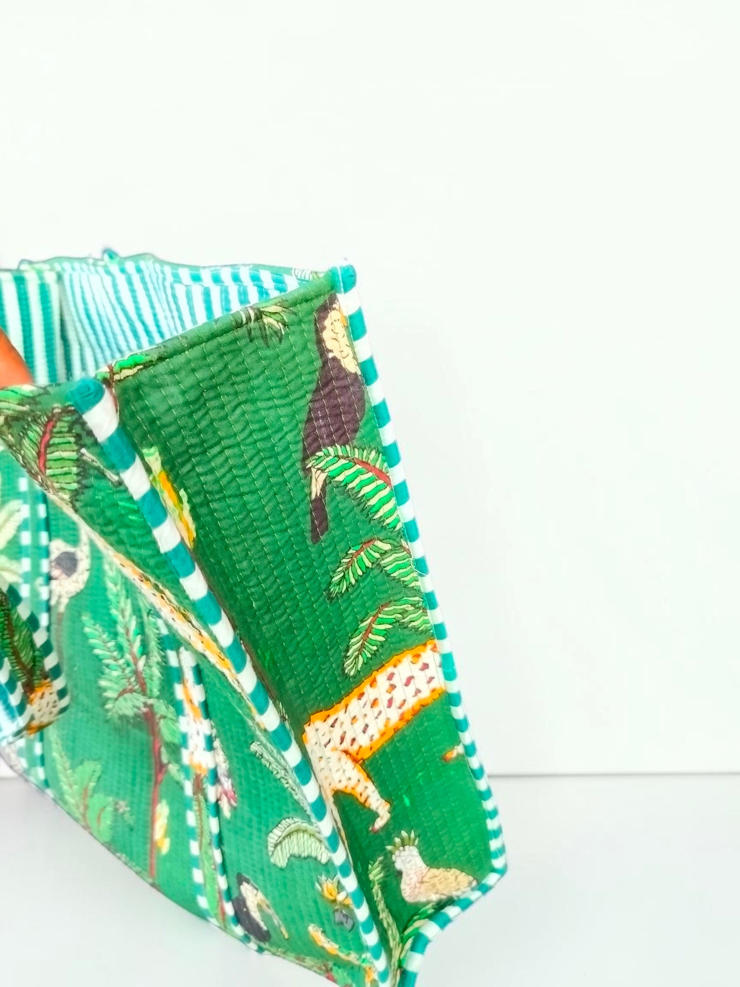Designer Quilted Handbag – Boho-Chic Sustainable Style